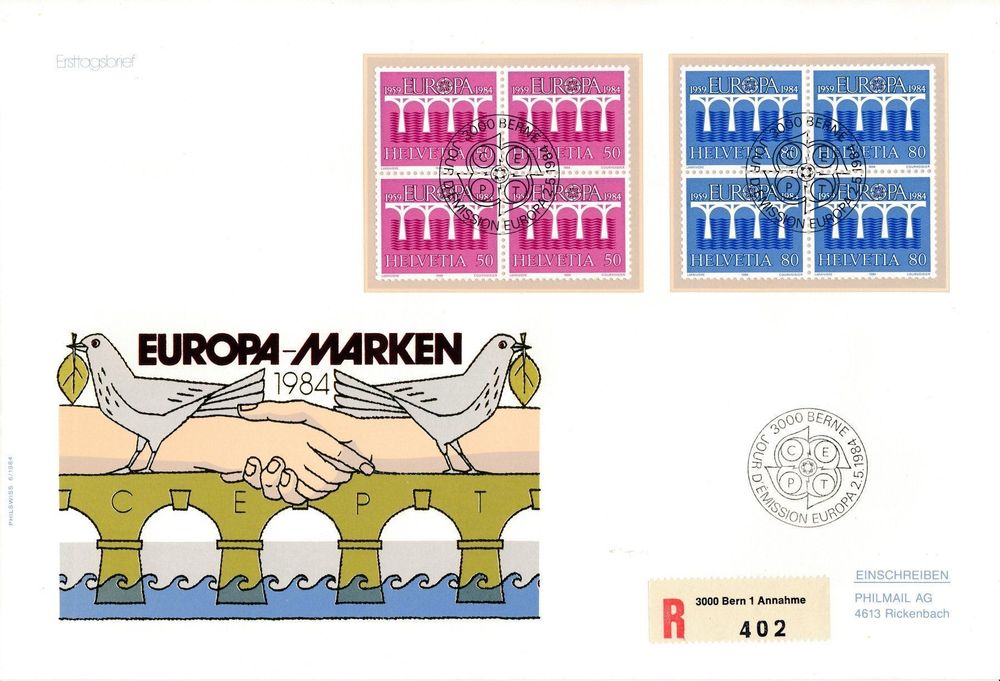 Europa Marken Block Fdc Luxusbrief Kaufen Auf Ricardo