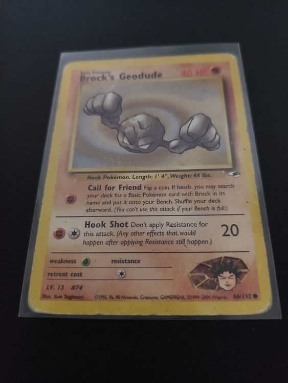 Brock S Geodude Aus Gym Heroes Kaufen Auf Ricardo