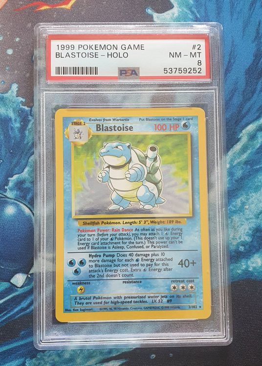 Blastoise Base Set Holo Psa Cgc Bgs Kaufen Auf Ricardo