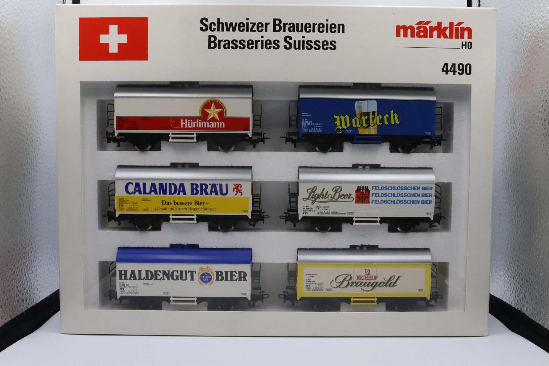 Märklin 4490 Schweizer Brauereien Set 6 Wagen OVP Kaufen auf Ricardo