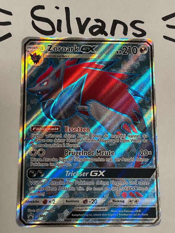 Zoroark GX Black Star Promo SM84 DE Kaufen Auf Ricardo