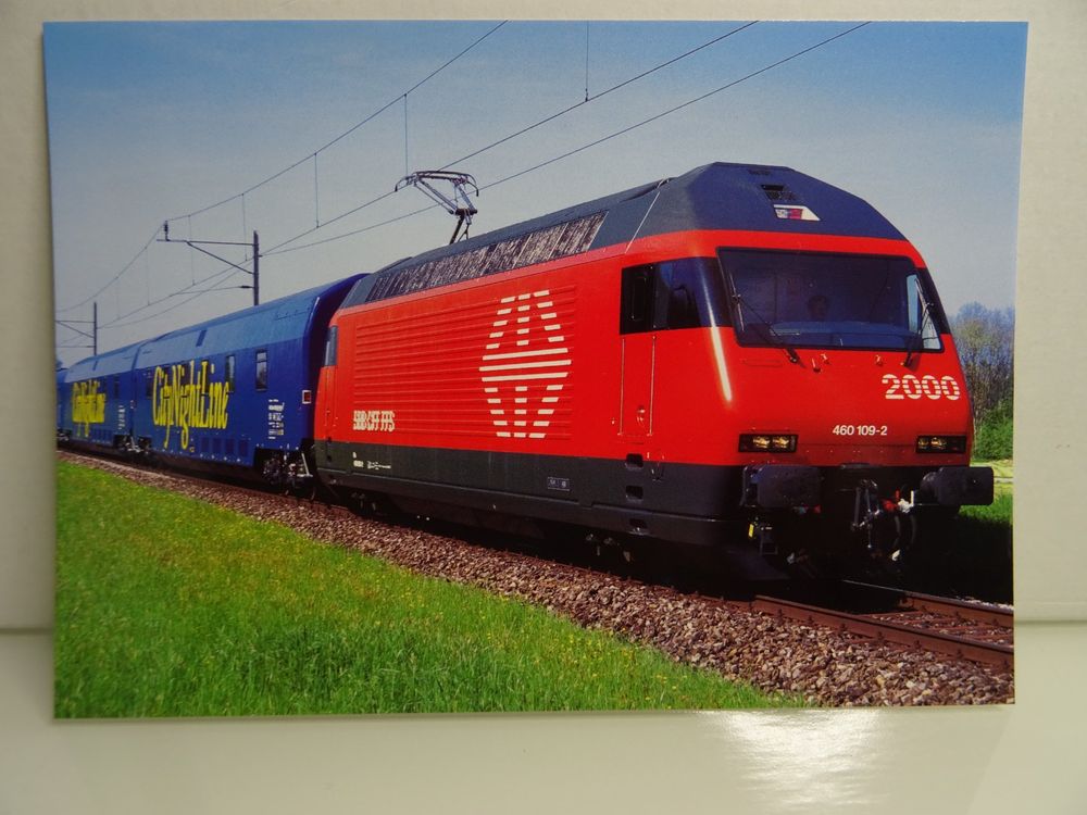 Postkarte SBB Re 460 109 2 City Night Line Nachtzug Kaufen Auf Ricardo