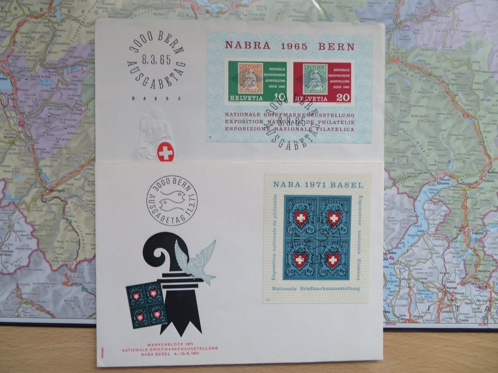 FDC 2 Naba 1971 1965 Kaufen Auf Ricardo