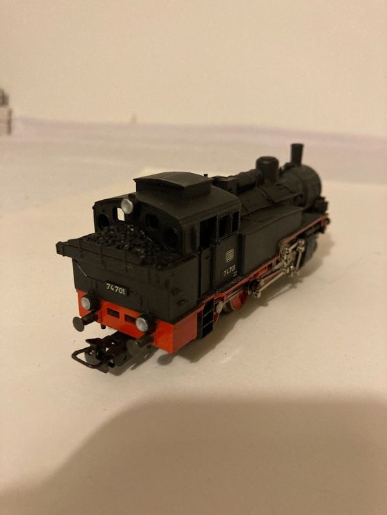 Dampflok DB BR 74 H0 analog Märklin Art 3095 gebraucht ov Kaufen