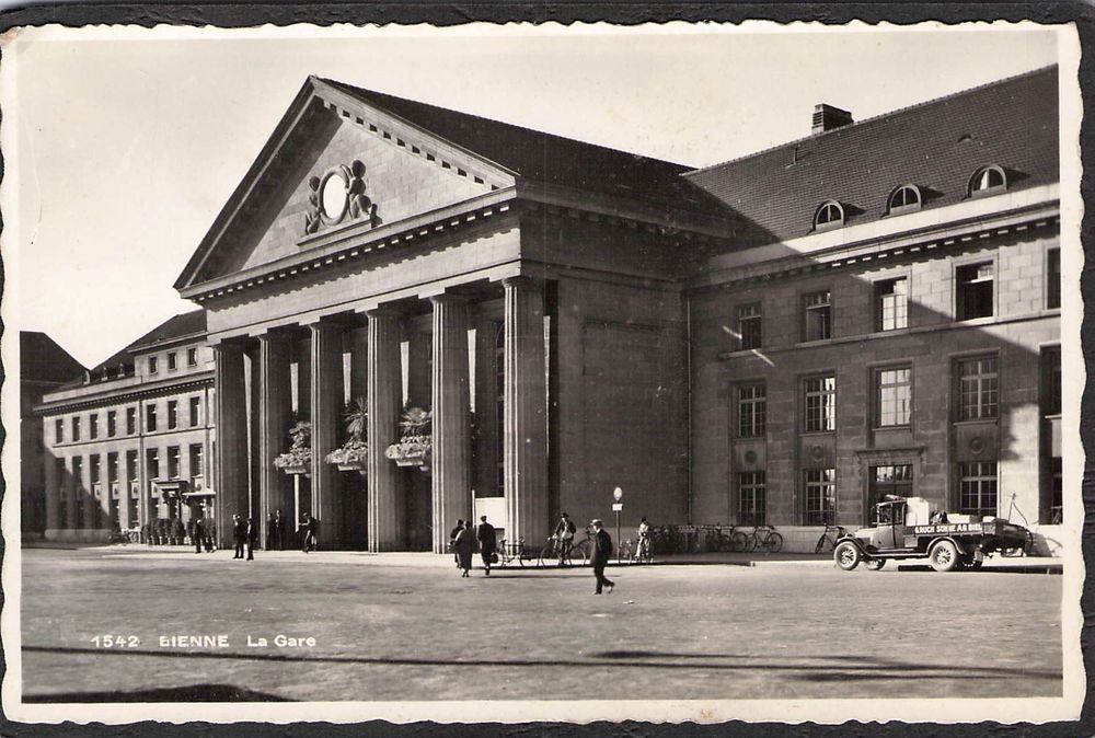 Bienne La Gare Oldtimer Belebt Kaufen Auf Ricardo