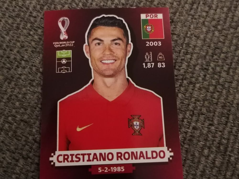 Panini Wm Cristiano Ronaldo Por Acheter Sur Ricardo