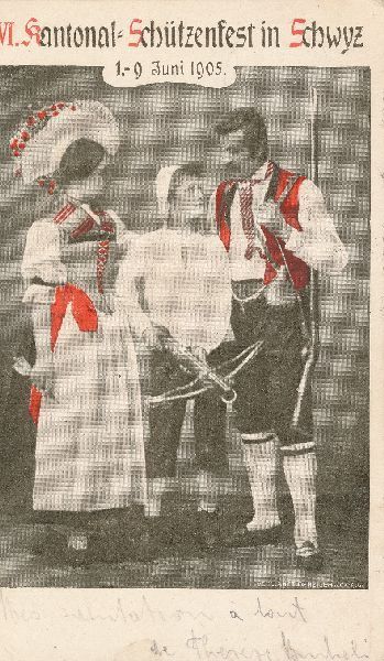 Schwyz Kantonal Schützenfest 1905 Kaufen auf Ricardo