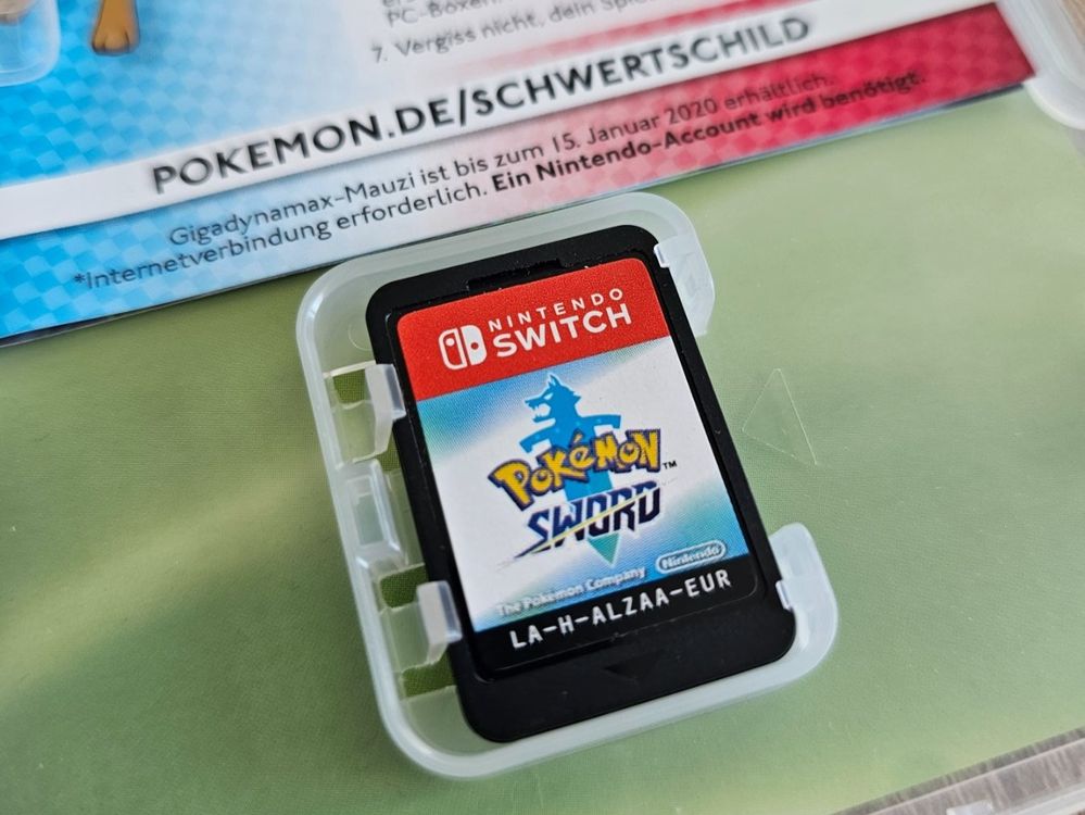 Nintendo Switch Spiel Pokemon Schwert Kaufen Auf Ricardo