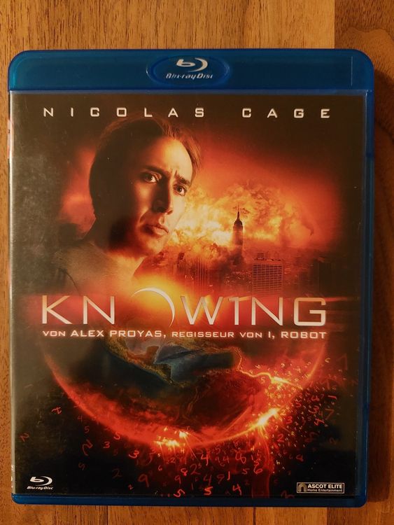 Blu Ray Knowing Mit Nicolas Cage Kaufen Auf Ricardo