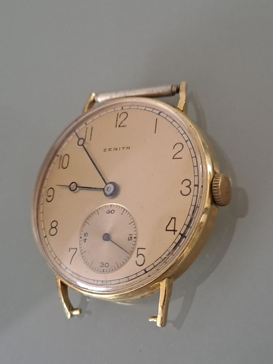 Zenith K Gold Desotos K Gold Vintage Herrenuhren Kaufen Auf Ricardo