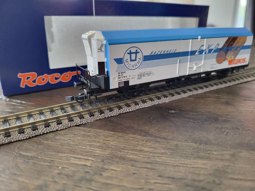 Roco Sbb Fs Migros K Hlwagen Carrier Ho Dc Kaufen Auf Ricardo