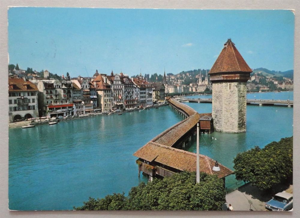 Luzern Kapellbr Cke Mit Wasserturm Kaufen Auf Ricardo