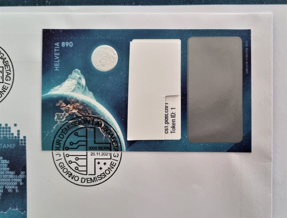 Swiss Crypto Stamp Sonderumschlag ID 1 Kaufen Auf Ricardo