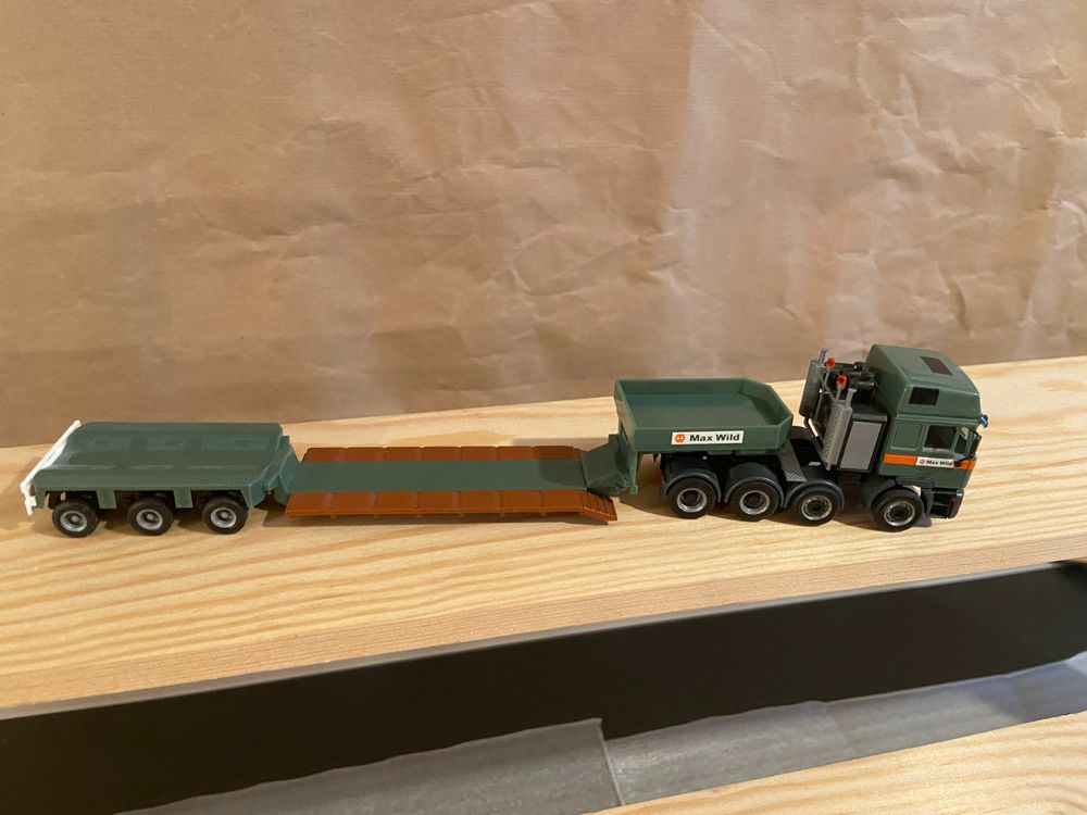 Herpa Schwerlast LKW MAN Fa Max Wild 1 87 Kaufen Auf Ricardo