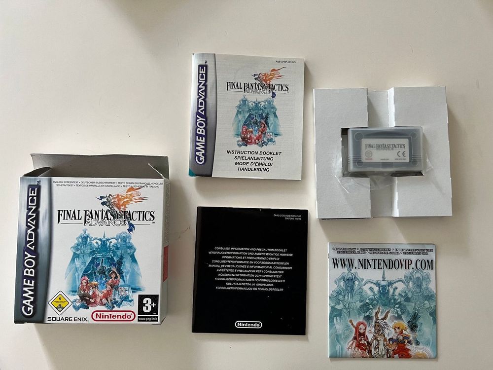 Final Fantasy Tactics Advance für Gameboy Kaufen auf Ricardo