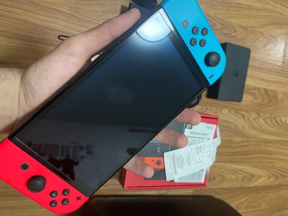 Nintendo Switch OLED Mit Mariokart 8 Zwei Ersatz Straps Kaufen Auf