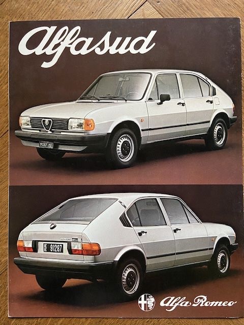 ALFA ROMEO ALFASUD 1980 1981 Prospekt brochure dépliant Kaufen auf