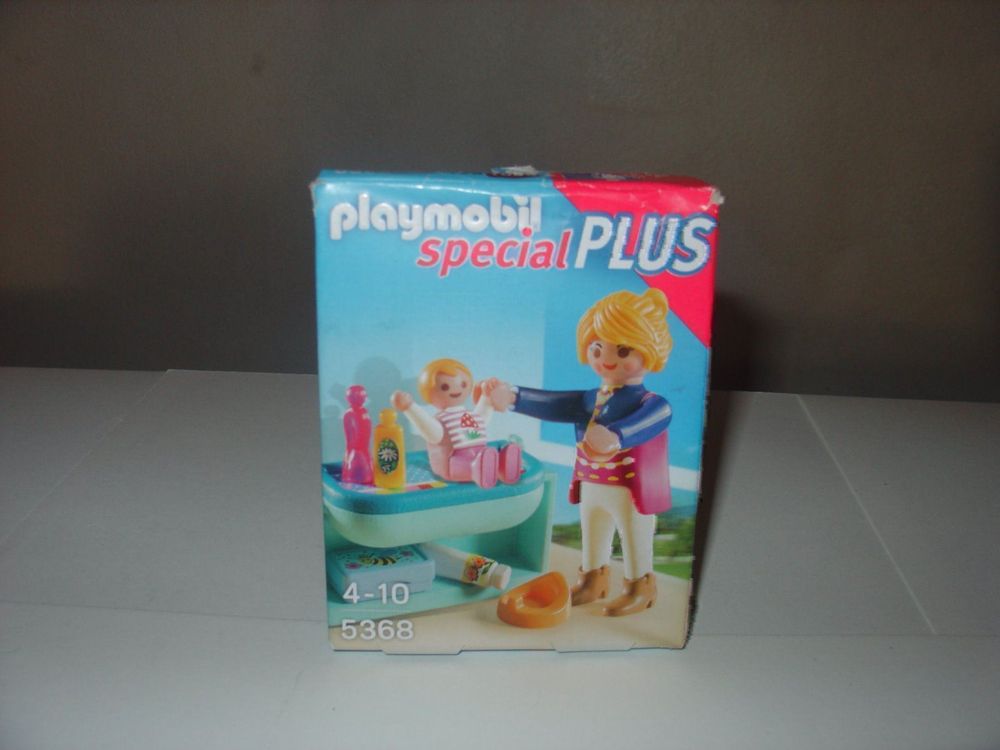 PLAYMOBIL MAMAN ET BEBE TABLE A LANGER Acheter Sur Ricardo