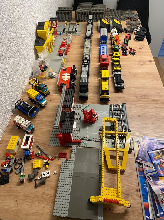 Lego Eisenbahn Sammlung Mit Anleitungen Kaufen Auf Ricardo