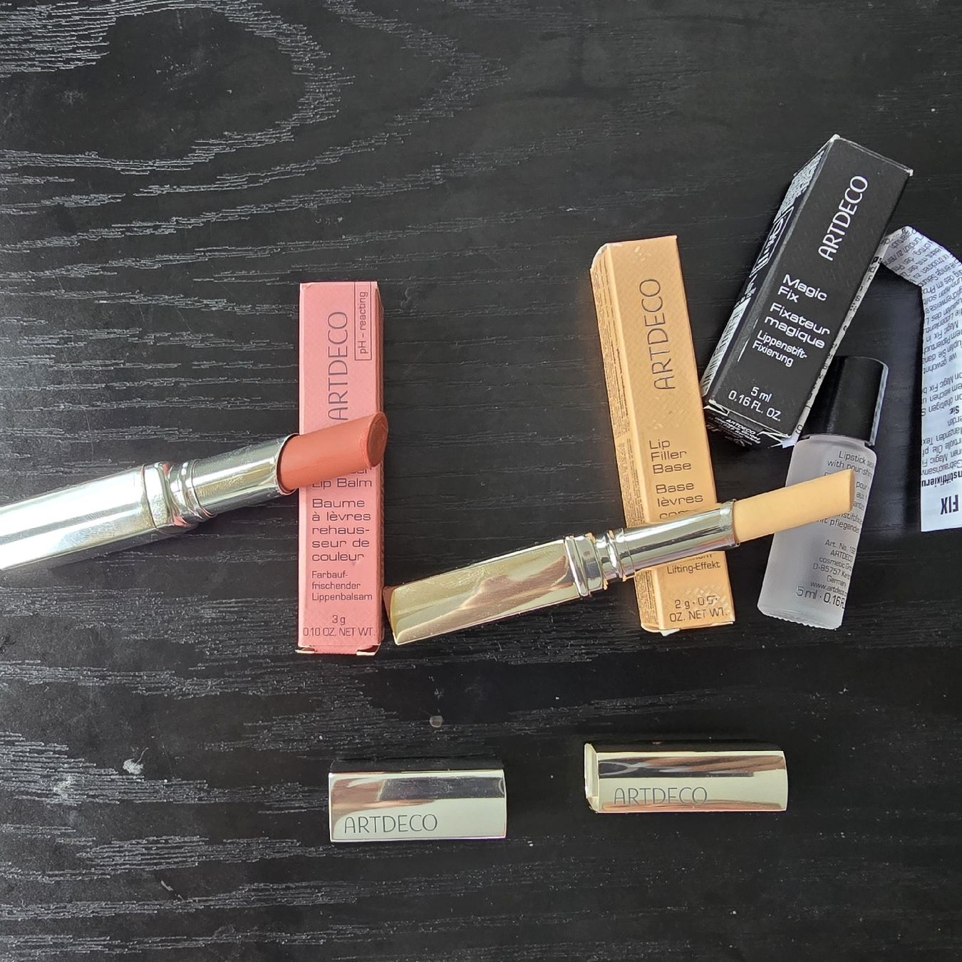 Set von Art Deco in der Farbe Nude Nr 8 Neu gemäss Beschreibung in