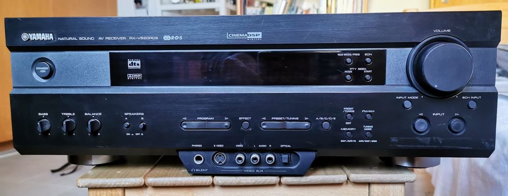 AV RECEIVER AMPLIFICATEUR HOME CINÉMA YAMAHA RX V520 RDS Kaufen auf