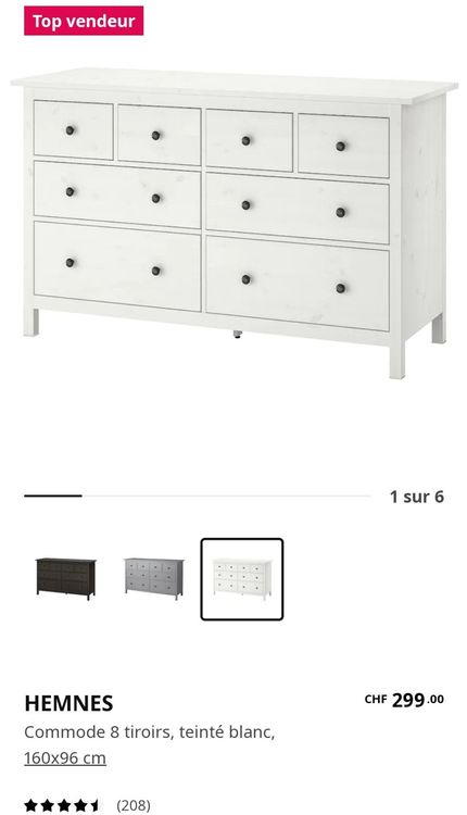 HEMNES 8 Tiroirs Kaufen Auf Ricardo