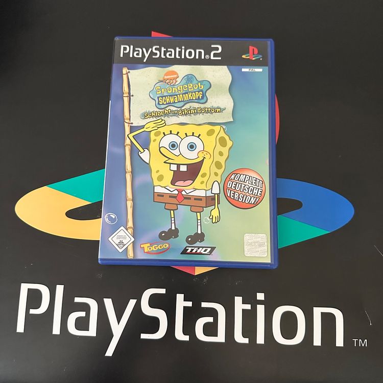 Spongebob Schlacht Um Bikini Bottom Sony PlayStation 2 PS2 Kaufen Auf