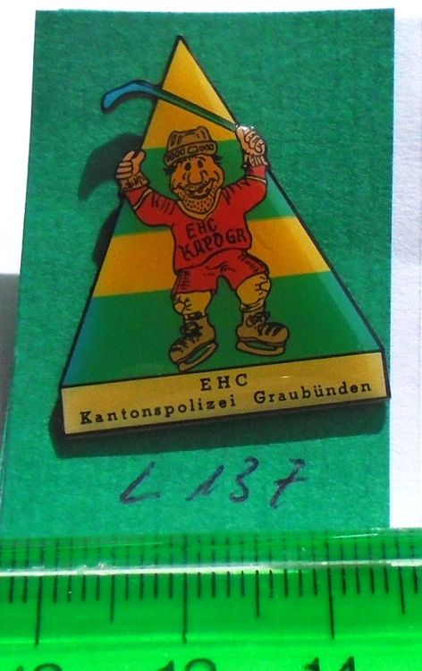 Ehc Kantonspolizei Graub Nden Pin L Kaufen Auf Ricardo