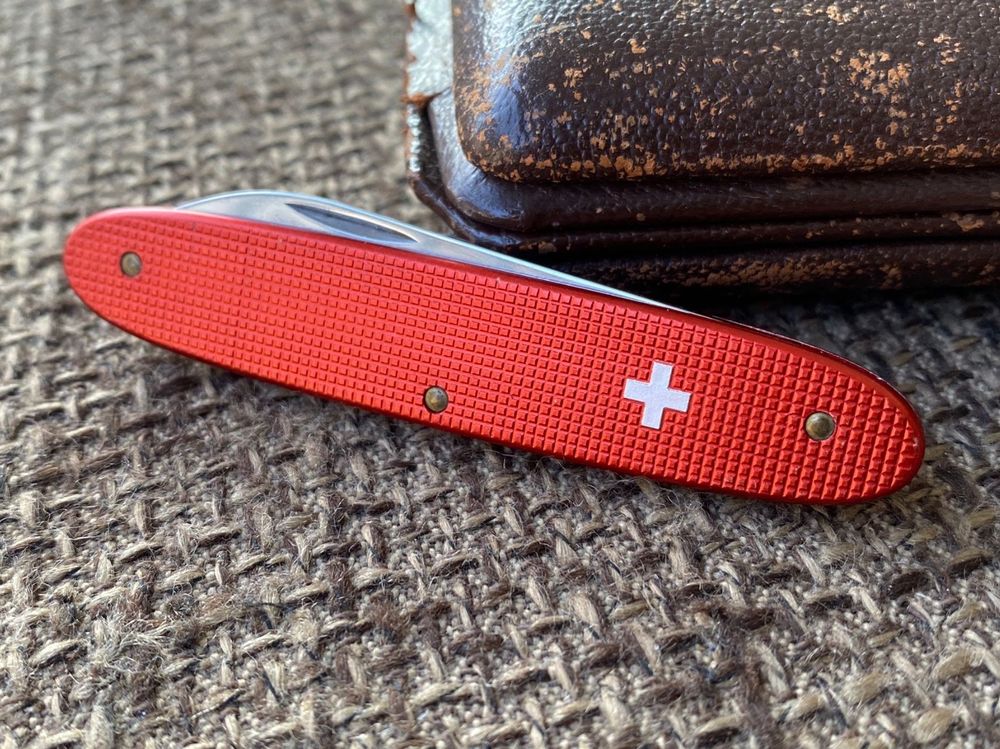 Altes Sackmesser Victorinox Oc Alox Rot Klingen Kaufen Auf Ricardo