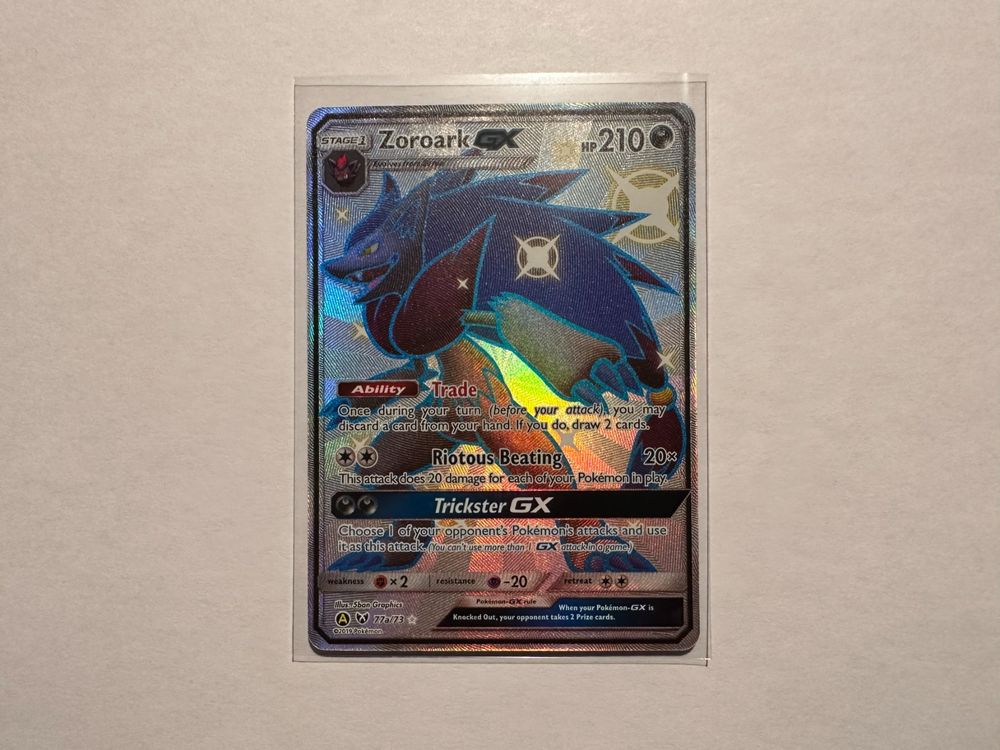 Zoroark GX Shiny Hidden Fates EN Kaufen Auf Ricardo