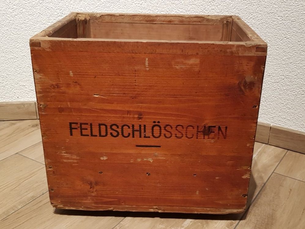 Feldschlösschen Holz Bierkiste Harasse Kaufen auf Ricardo