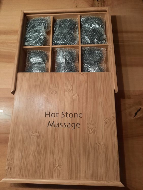 Hot Stone Massage Set Tchibo Komplett Mit Anleitung Neu Und