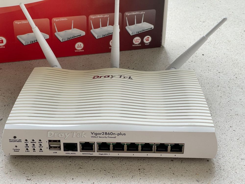 Draytek Profi Vigor N Plus Router Modem Kaufen Auf Ricardo