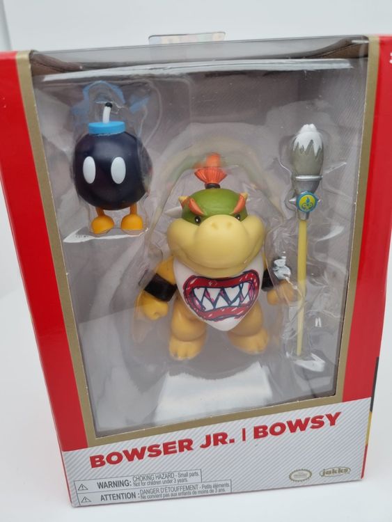 Neu Jakks Gold Super Mario Nintendo Bowser Jr Bowsy Figur Kaufen