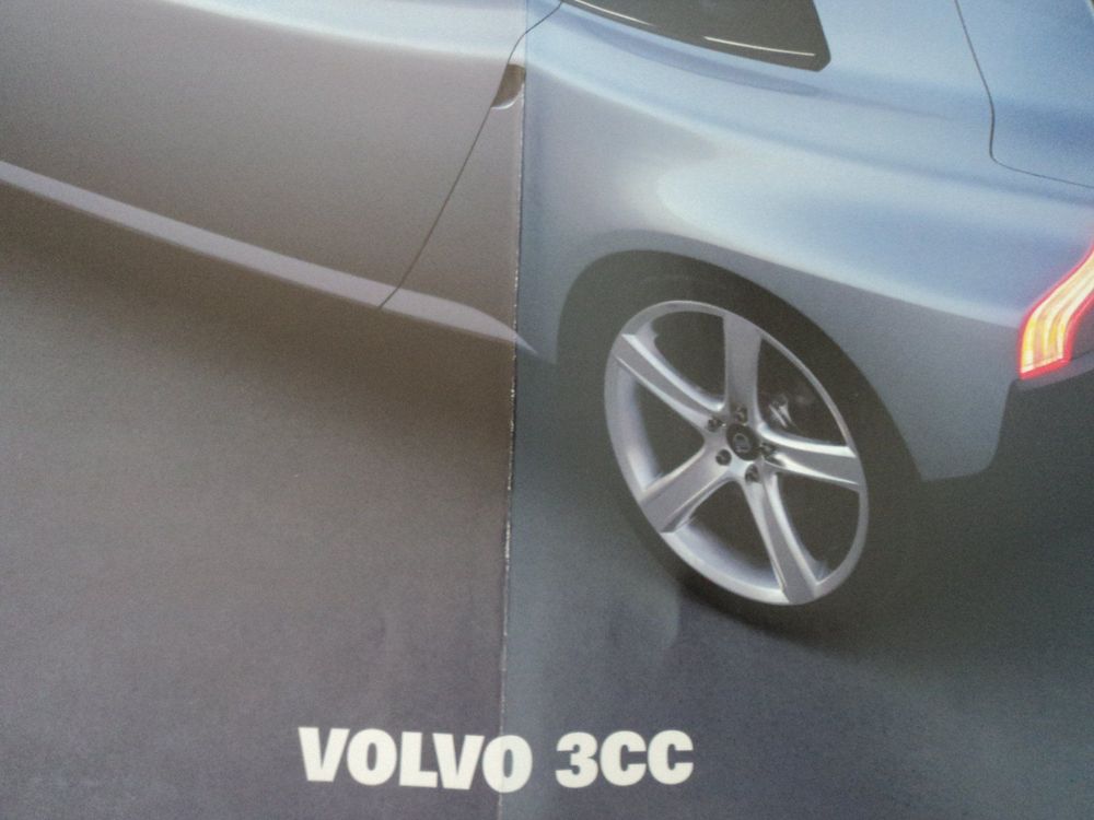 Prospekt Poster Volvo Cc Und Xc V Kaufen Auf Ricardo