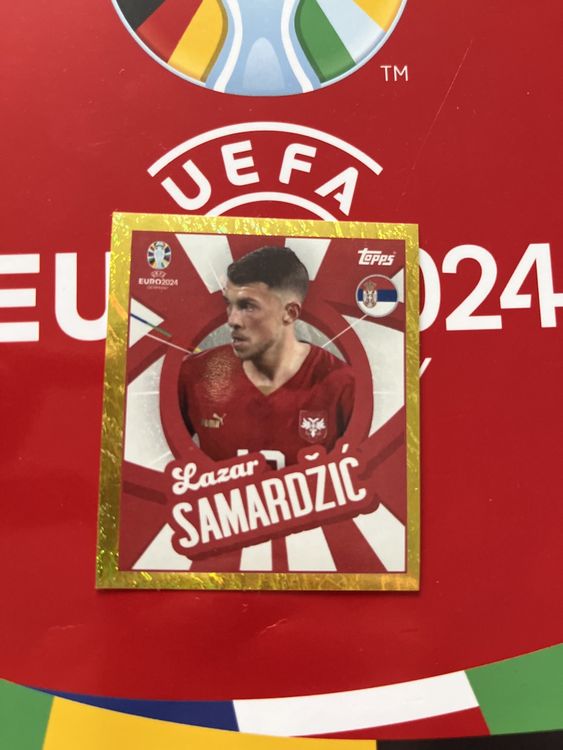 Topps Euro Srb Ptw En Or Gold Kaufen Auf Ricardo