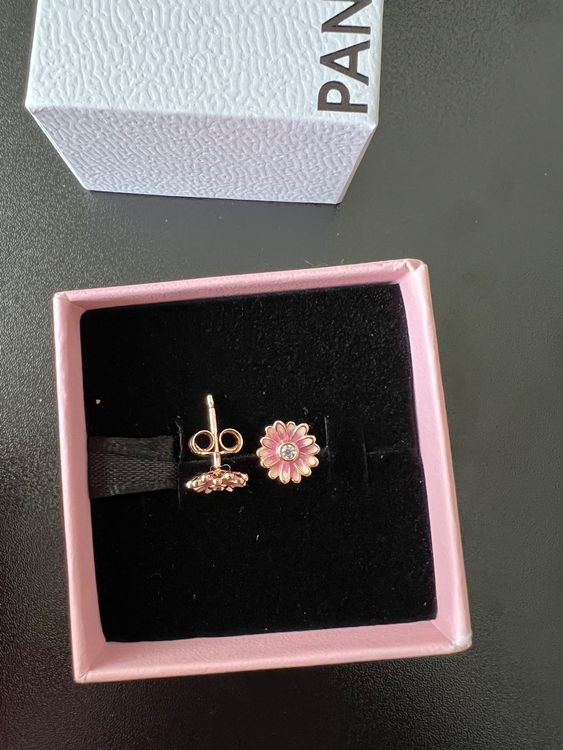 Original Pandora Ohrstecker G Nsebl Mchen Rosegold Kaufen Auf Ricardo