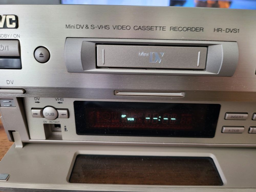 JVC HR DVS1 Mini DV S VHS Recorder Kaufen Auf Ricardo