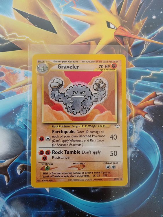 Graveler Neo Vintage Pok Mon Tcg Karte Kaufen Auf Ricardo