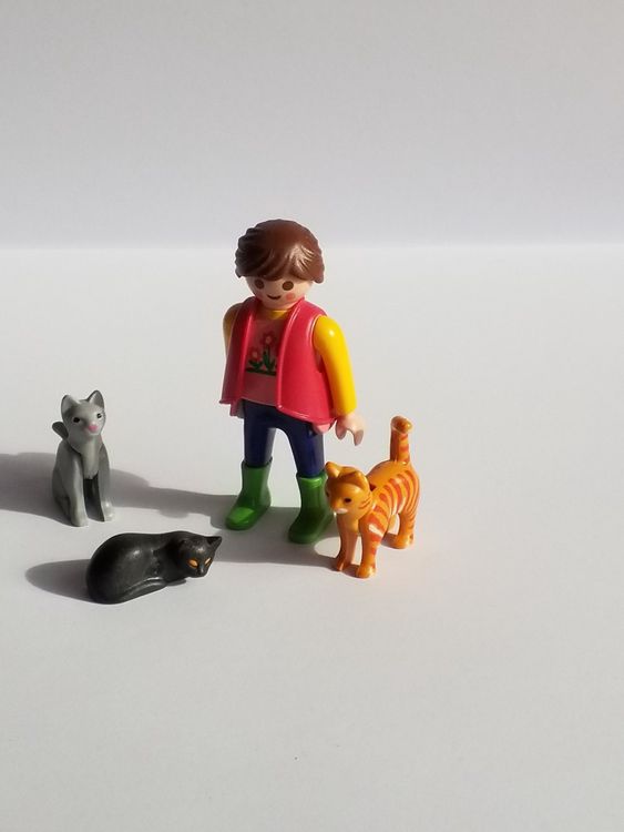 Playmobil B Uerin Mit Katzen Kaufen Auf Ricardo