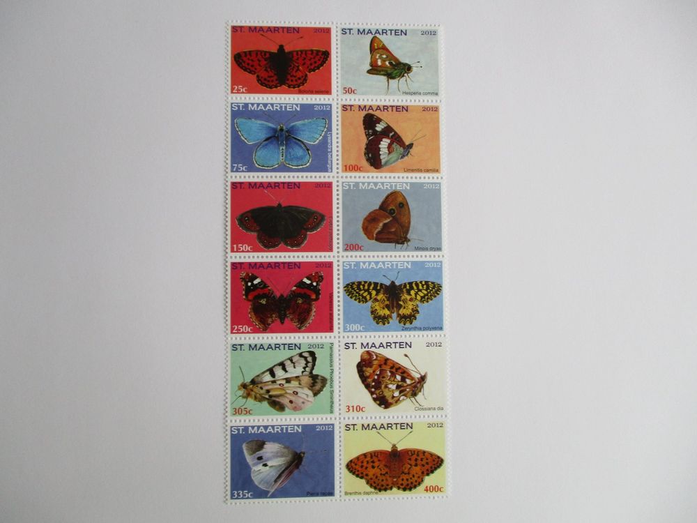 Briefmarken St Maarten Postfrisch Schmetterlinge Ii Kaufen Auf Ricardo