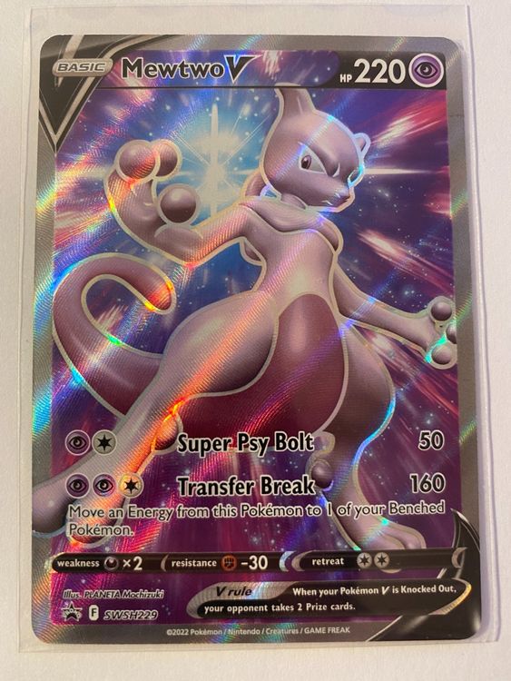 Pokemon Mewtwo V SWSH 229 EN Kaufen Auf Ricardo