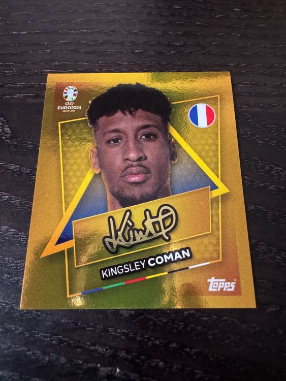 Topps Euro Coman Fra Sp Gold Kaufen Auf Ricardo