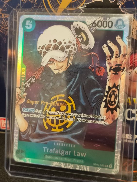 Super Pre Release One Piece TCG ST02 009 Law SR EN Kaufen Auf Ricardo