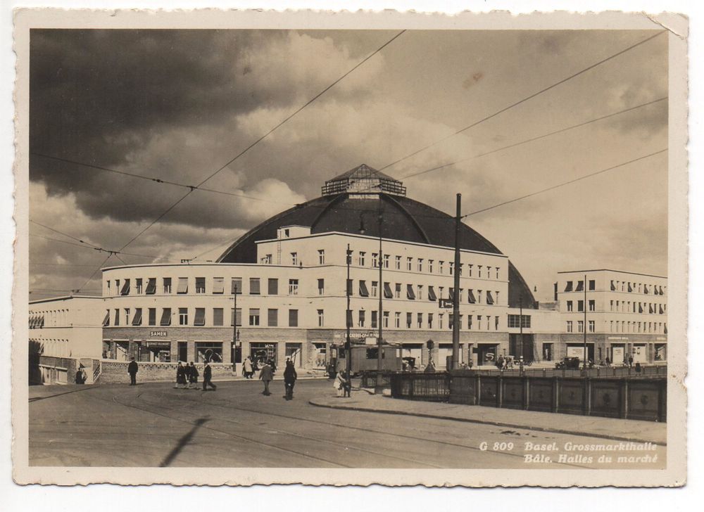 BASEL Grossmarkthalle Strassenbahn Tram Kaufen Auf Ricardo