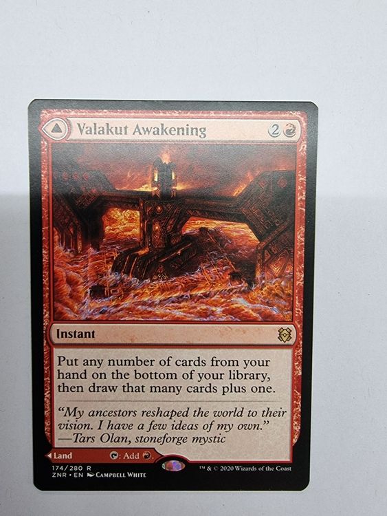 MTG Karte Valakut Awakening Englisch Near Mint Kaufen Auf Ricardo