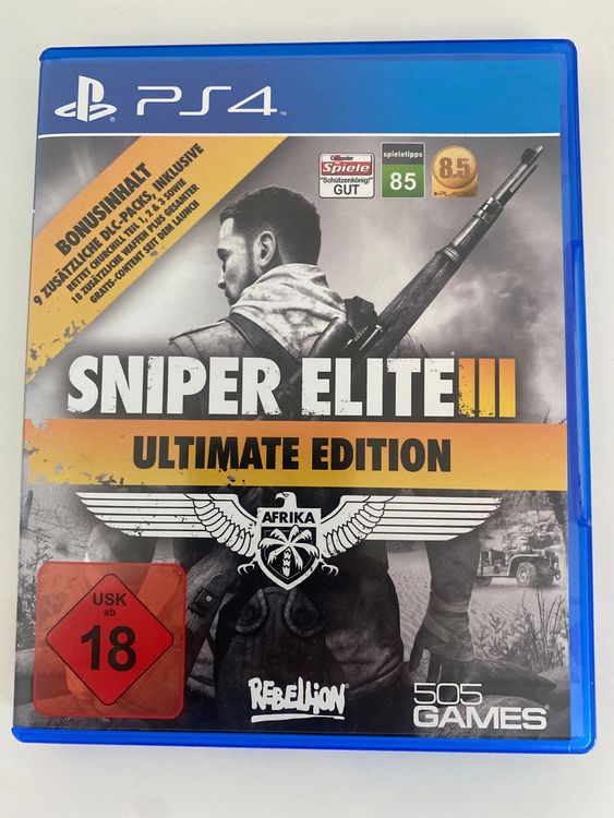 Sniper Elite III Ultimate Edition PS4 Kaufen Auf Ricardo