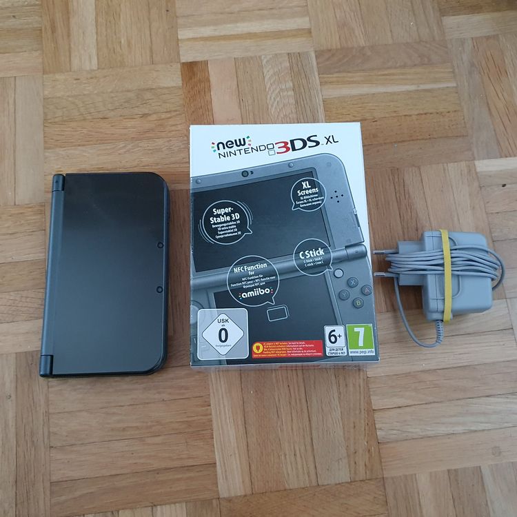 New Nintendo Ds Xl Metallic Black Ovp Kaufen Auf Ricardo