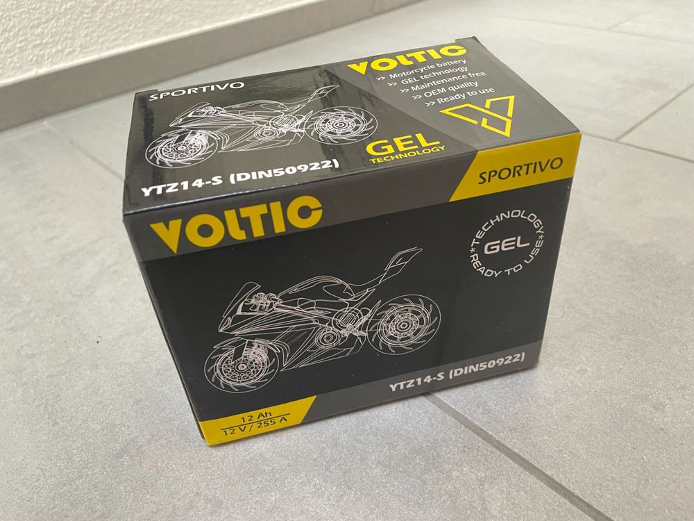 Voltic Motorradbatterie Sportivo Gel Ytz S Ah V Kaufen Auf