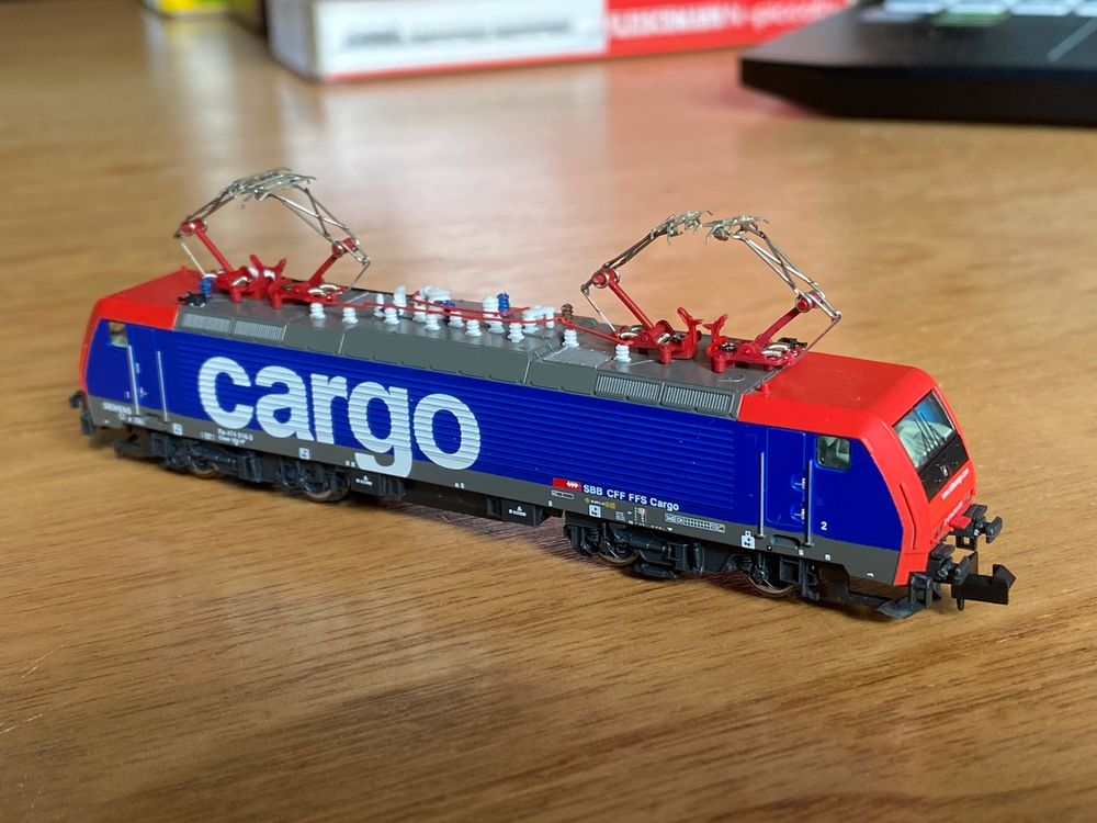 Spur N Hobbytrain SBB Cargo Elektrolok Re 474 Kaufen Auf Ricardo